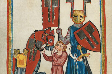 Codex Manesse 149v Wolfram von Eschenbach