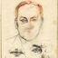 Studie voor het portret van Willem Elsschot uit 1942